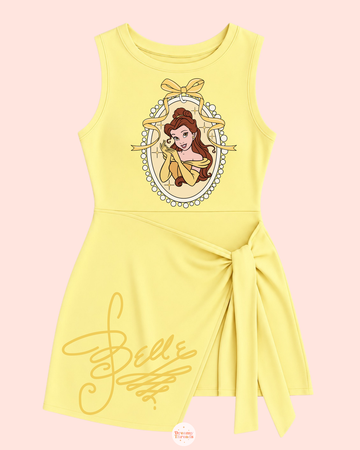 Enchanted Rose Athletic Dress