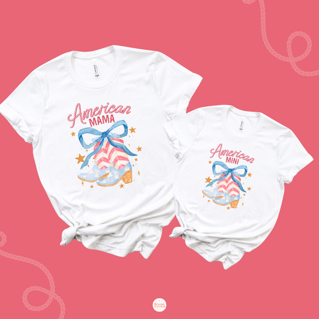 Coquette American Mama/Mini Tee