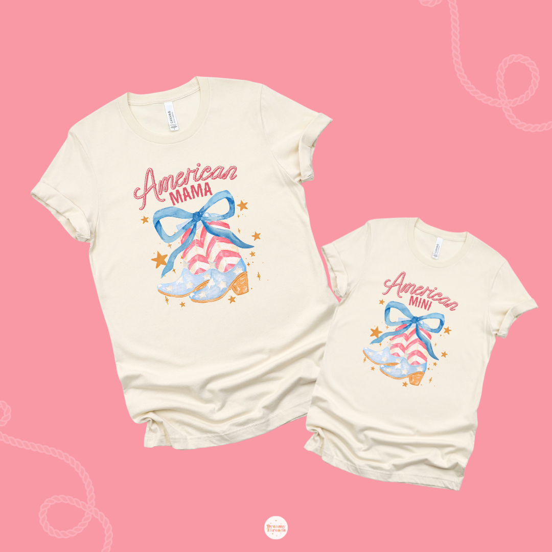 Coquette American Mama/Mini Tee