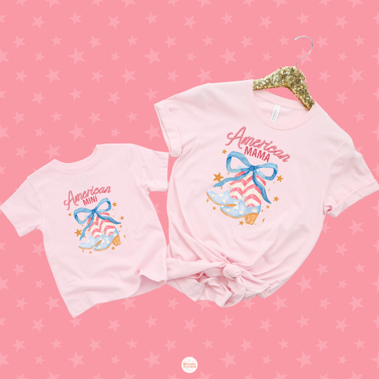 Coquette American Mama/Mini Tee