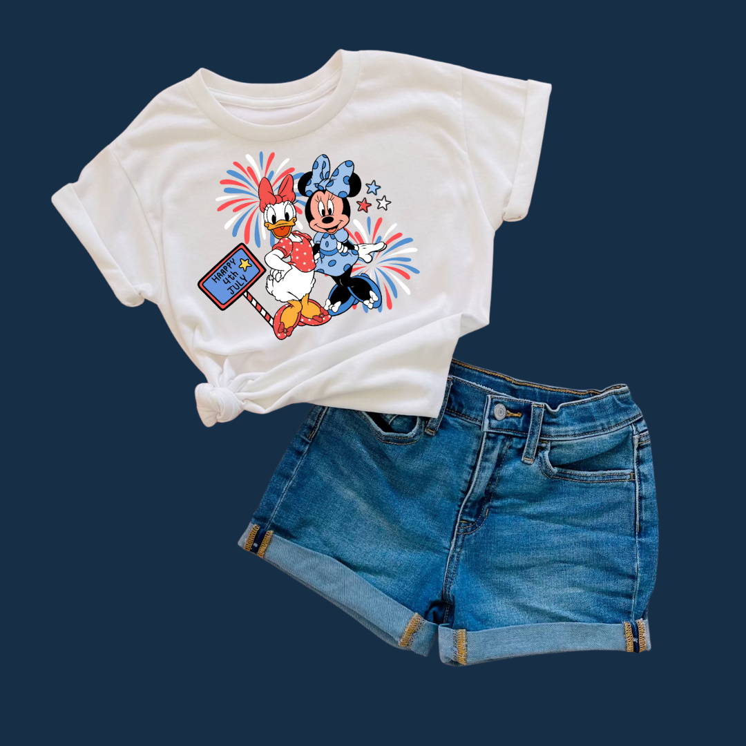 Patriotic Besties Tee