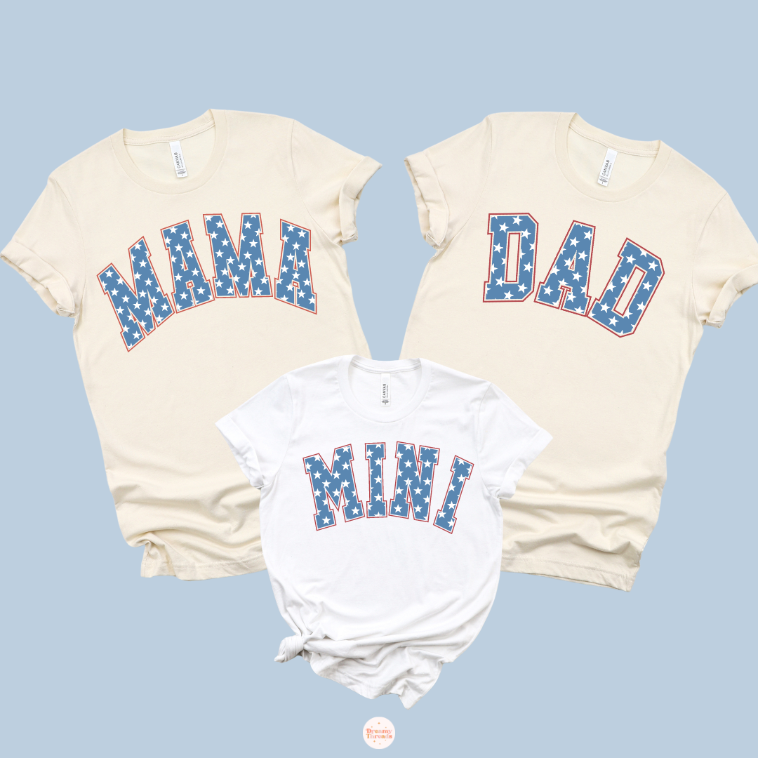 Stars 'n Stripes Fam Tee - MINI