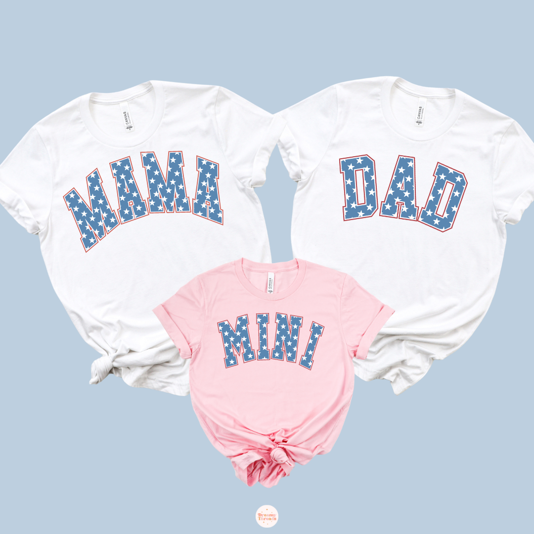 Stars 'n Stripes Fam Tee - DAD