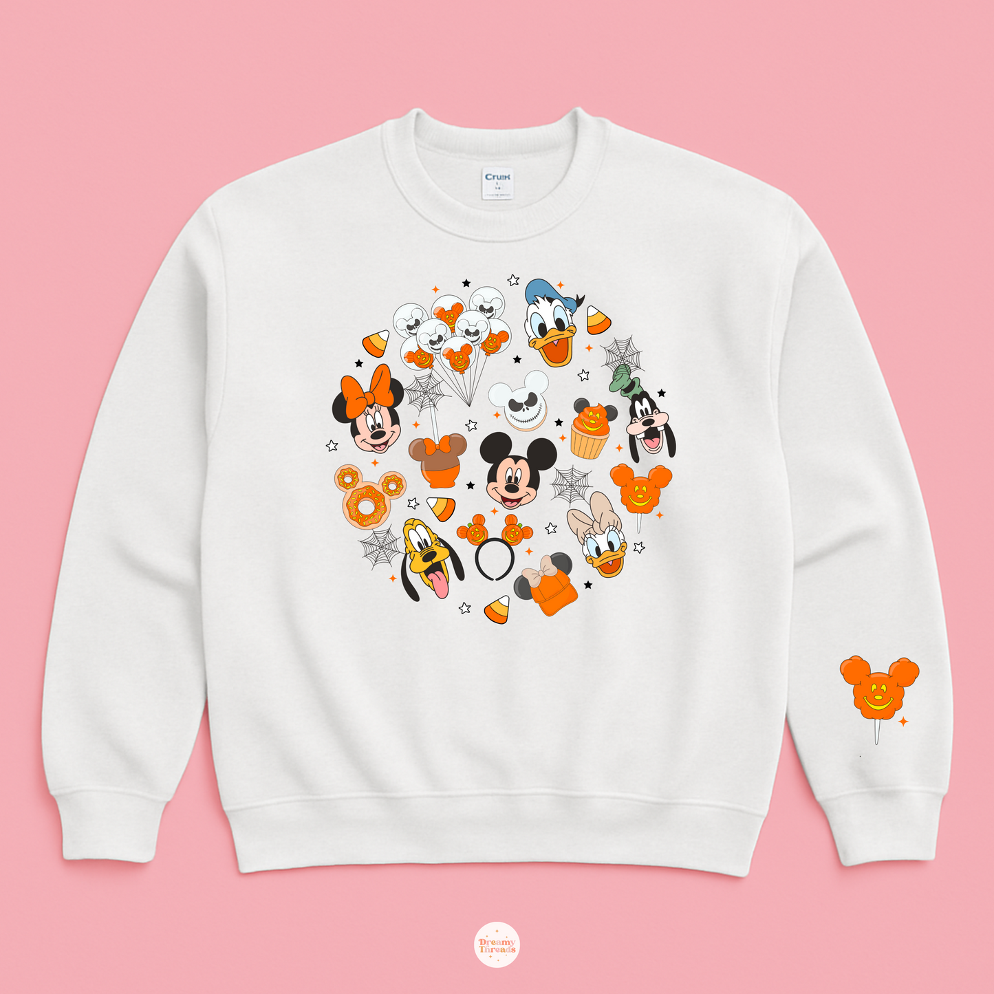 Spooky Friends Tee/Crewneck