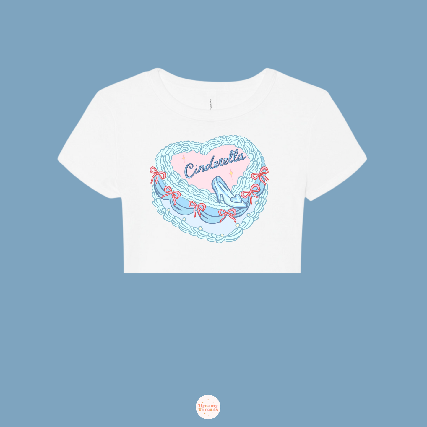 Cinderella Cake Tee/Crop Tee
