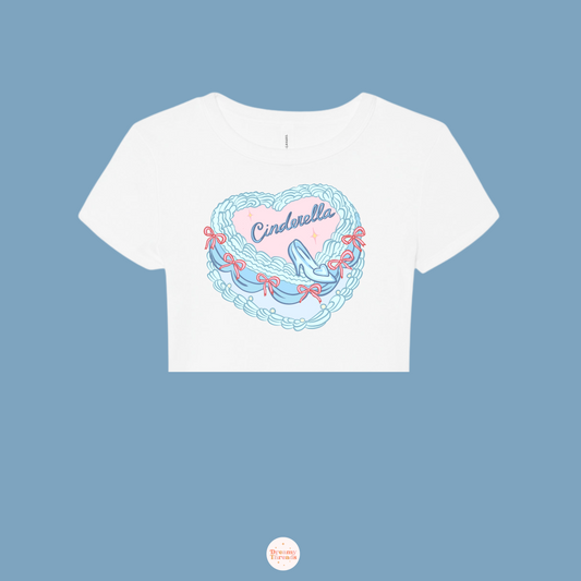 Cinderella Cake Tee/Crop Tee