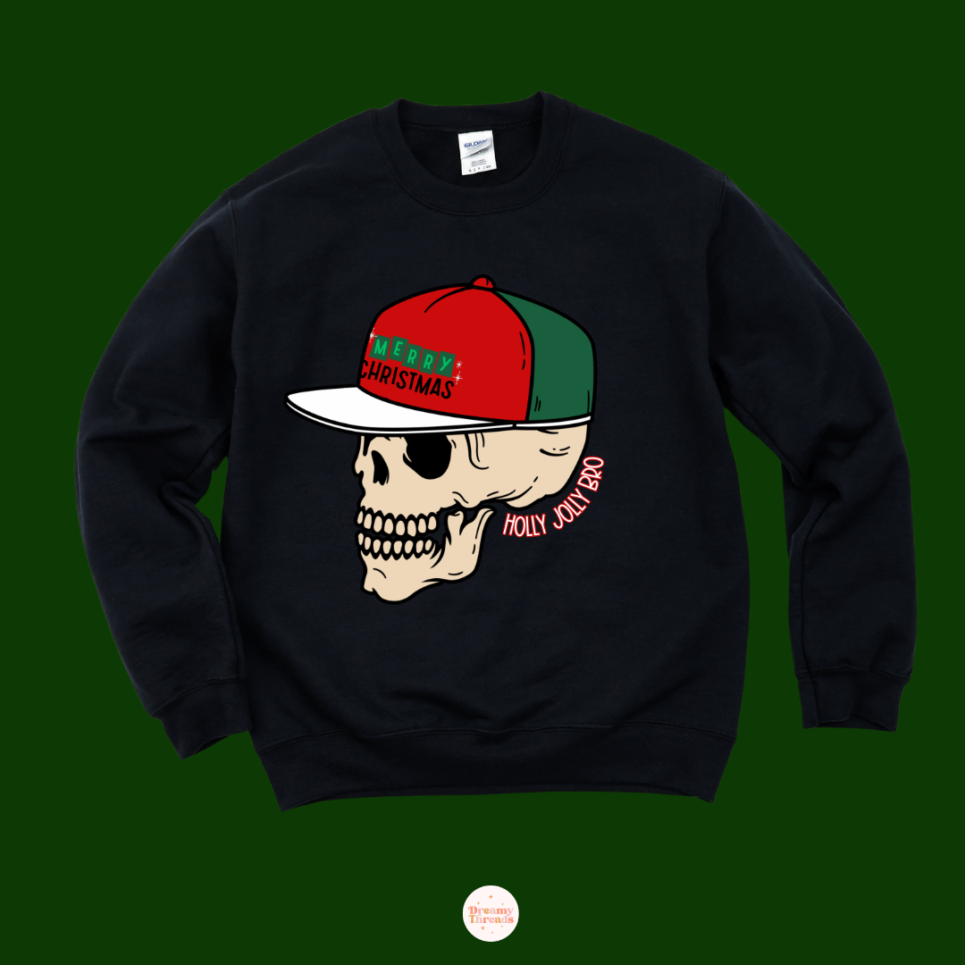 Holly Jolly Bro Tee/Crew