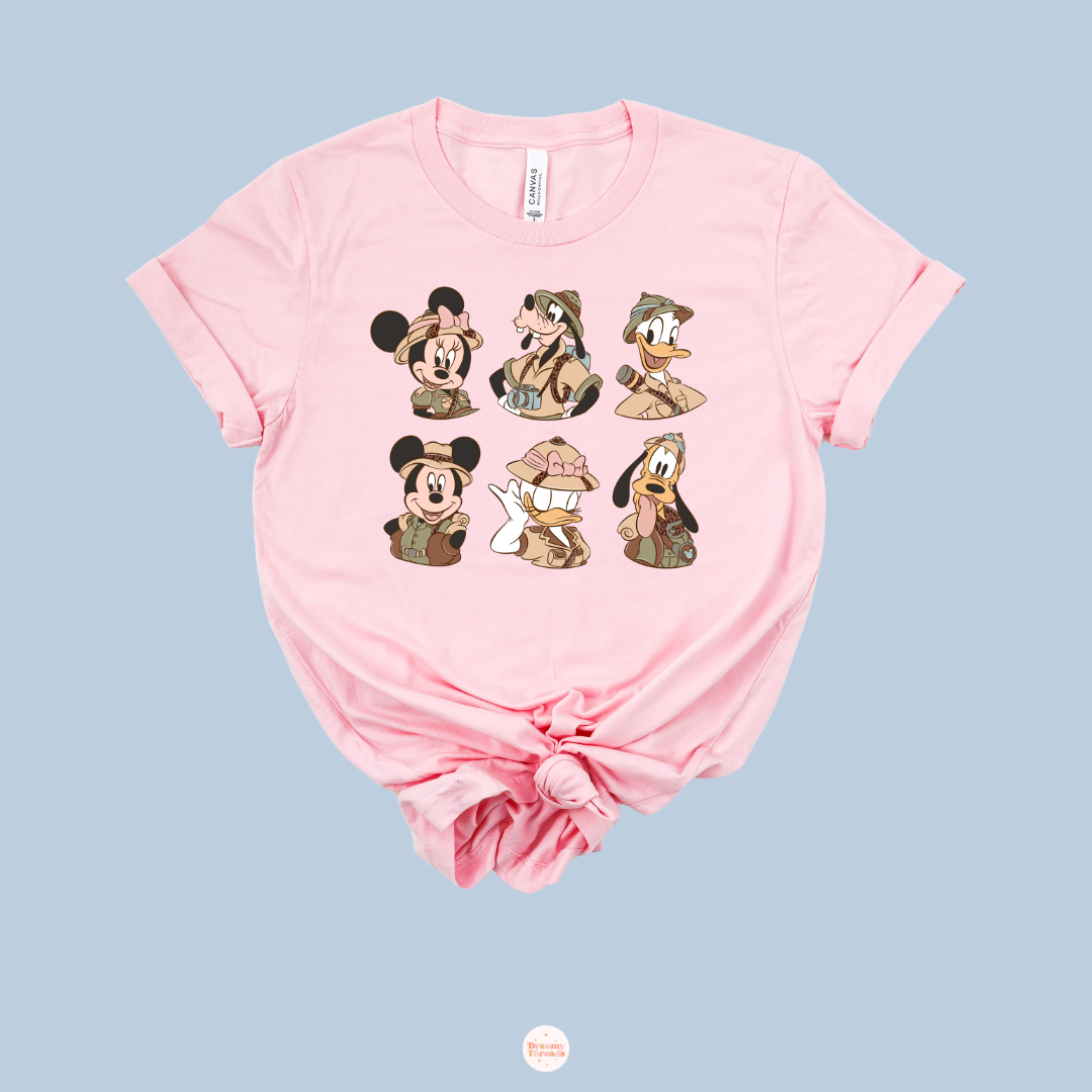 Safari Dream Team Tee/Crew