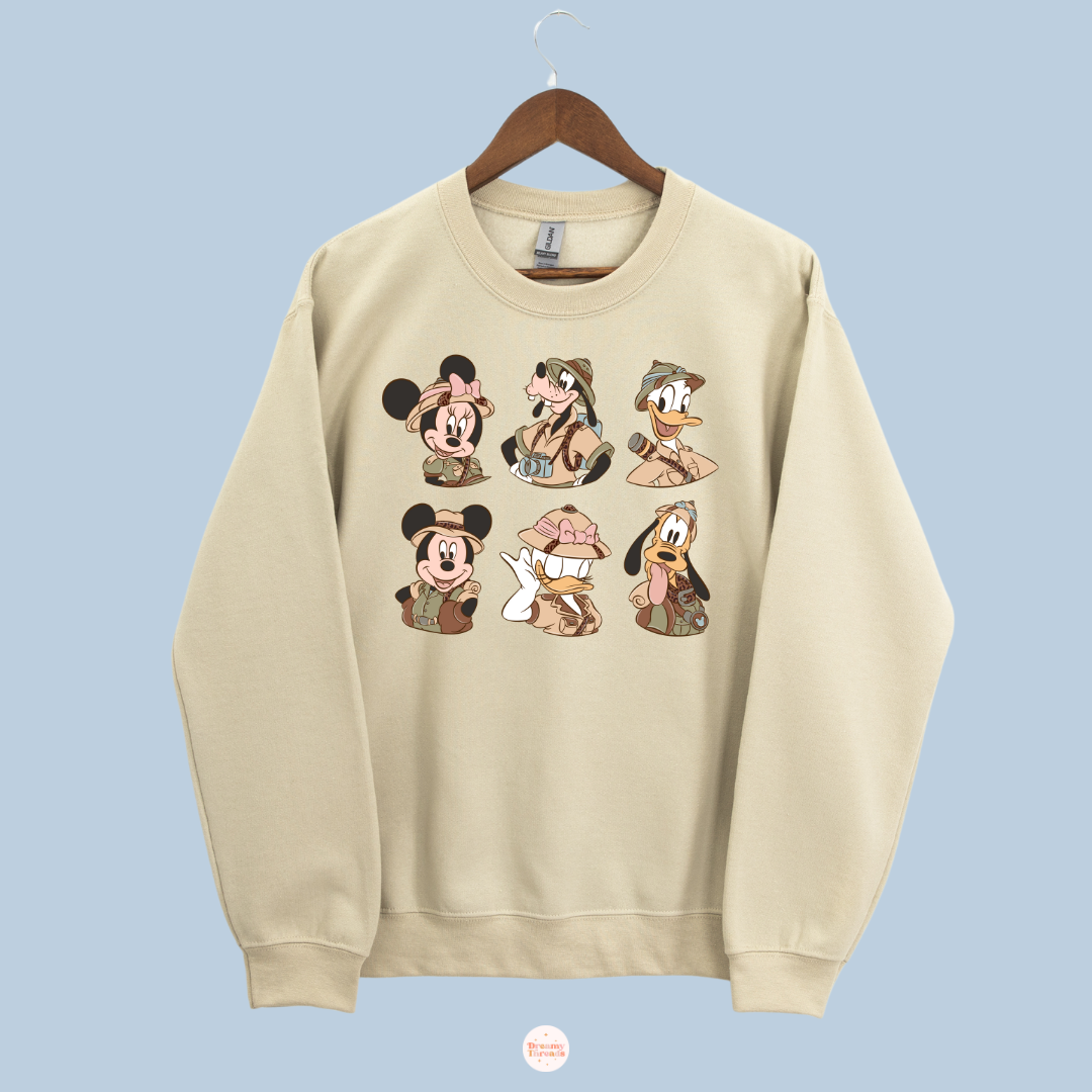 Safari Dream Team Tee/Crew