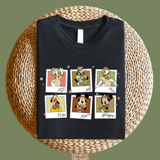 Wild Polaroids Tee/Crew
