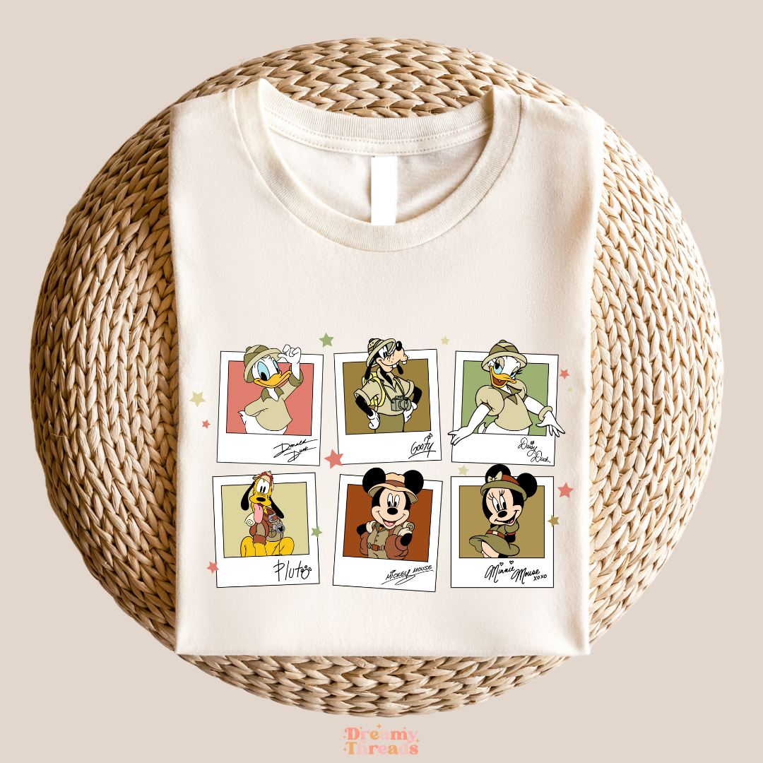 Wild Polaroids Tee/Crew
