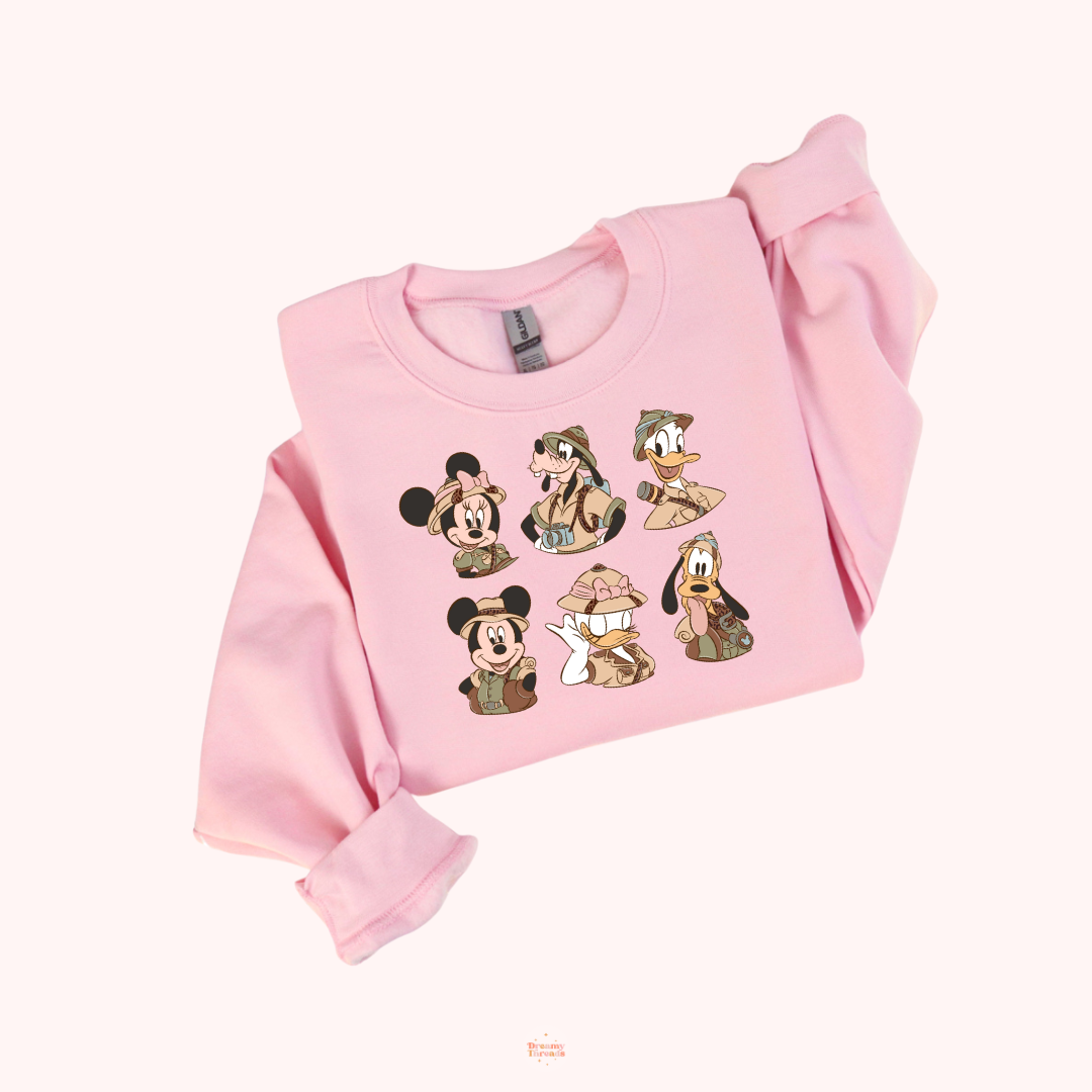 Safari Dream Team Tee/Crew