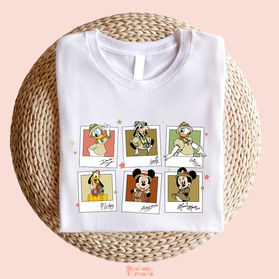 Wild Polaroids Tee/Crew