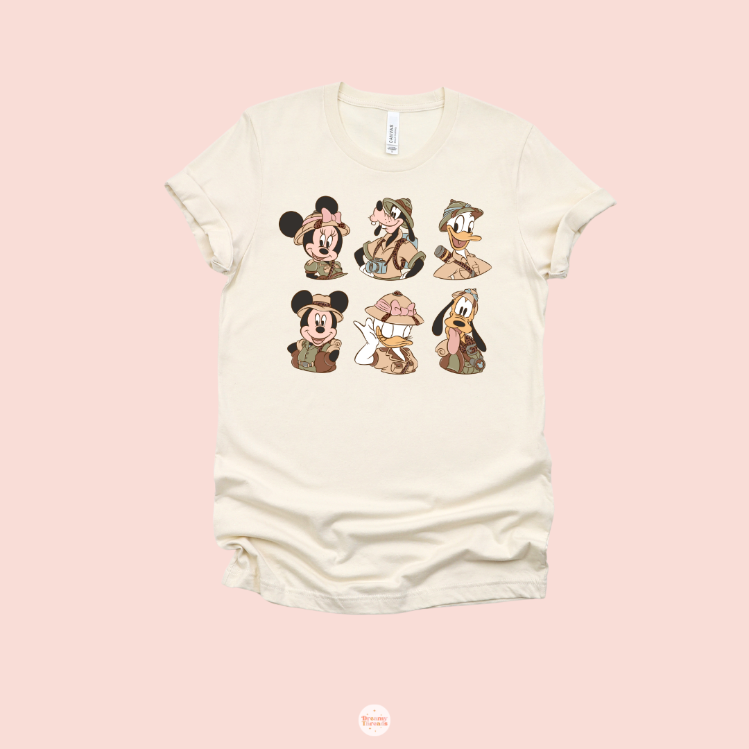 Safari Dream Team Tee/Crew