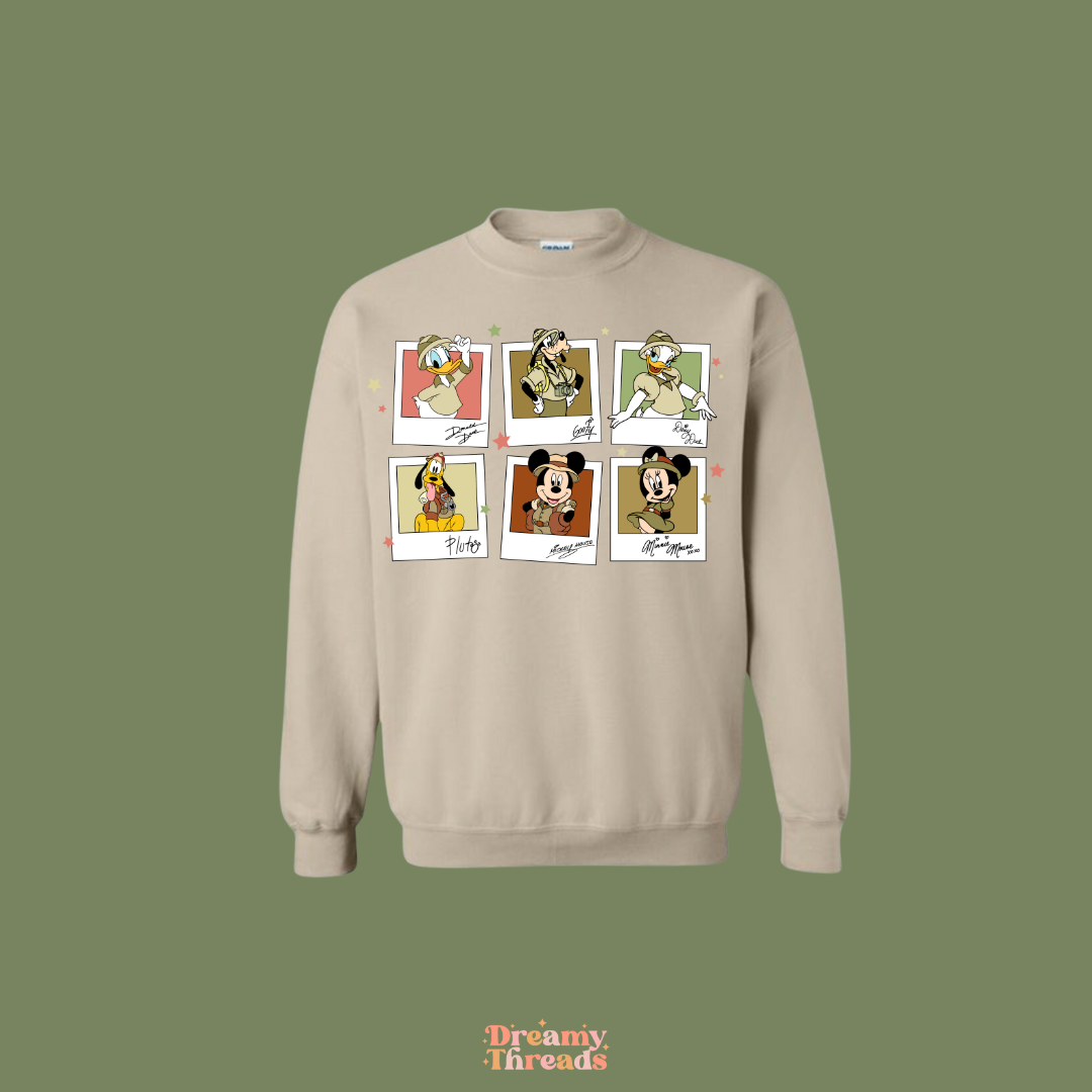 Wild Polaroids Tee/Crew