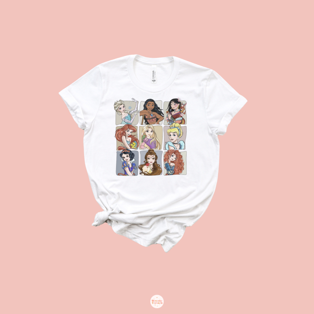 Vintage Princess Tee/Crew