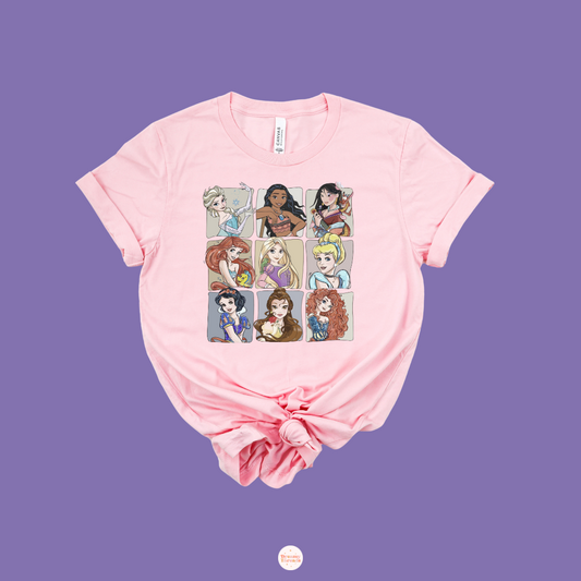 Vintage Princess Tee/Crew