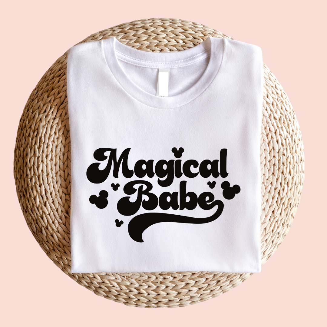 Magical Babe Black Tee/Crew