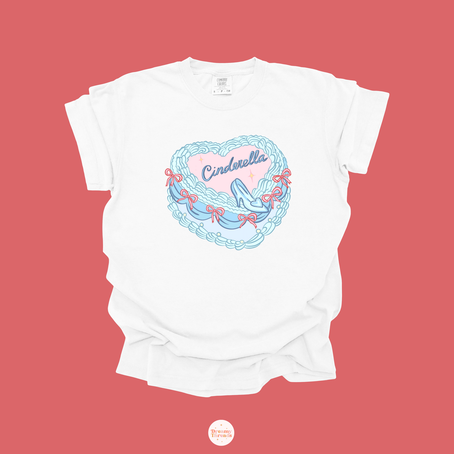 Cinderella Cake Tee/Crop Tee