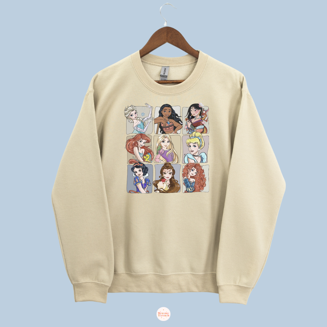 Vintage Princess Tee/Crew
