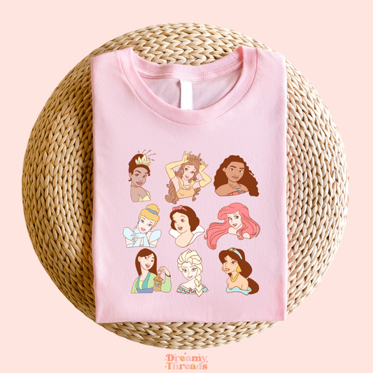Pretty Princess Tee/Crew