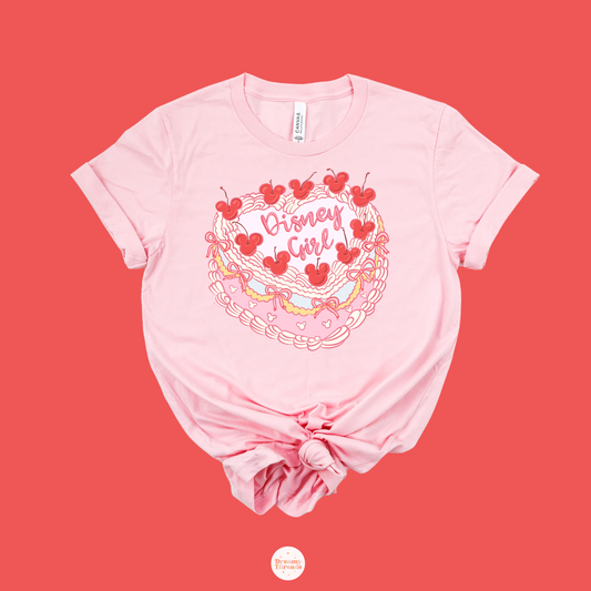 Coquette Girl Tee/Crop Tee