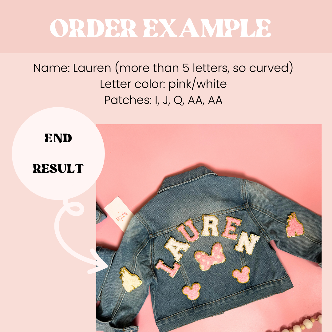 Personalized Denim Jacket