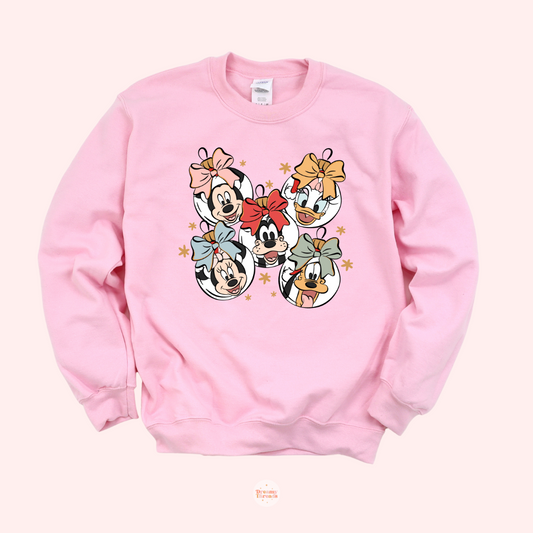 Cheerful Ornaments Tee/Crew