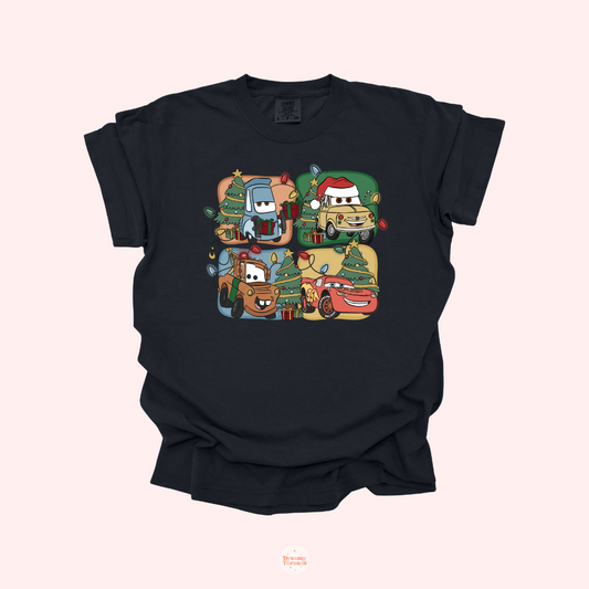 Merry Cars Tee/Crew