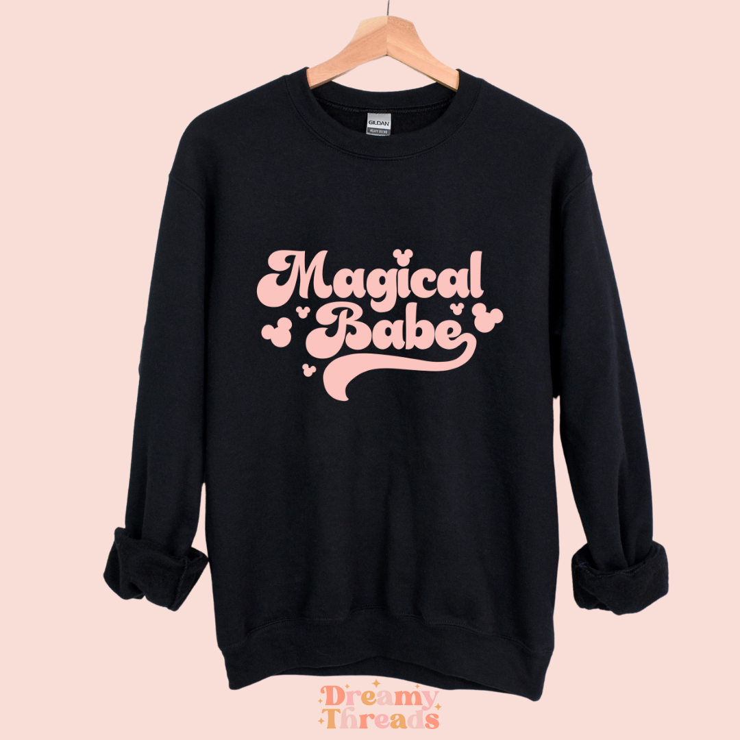 Magical Babe Pink Tee/Crew