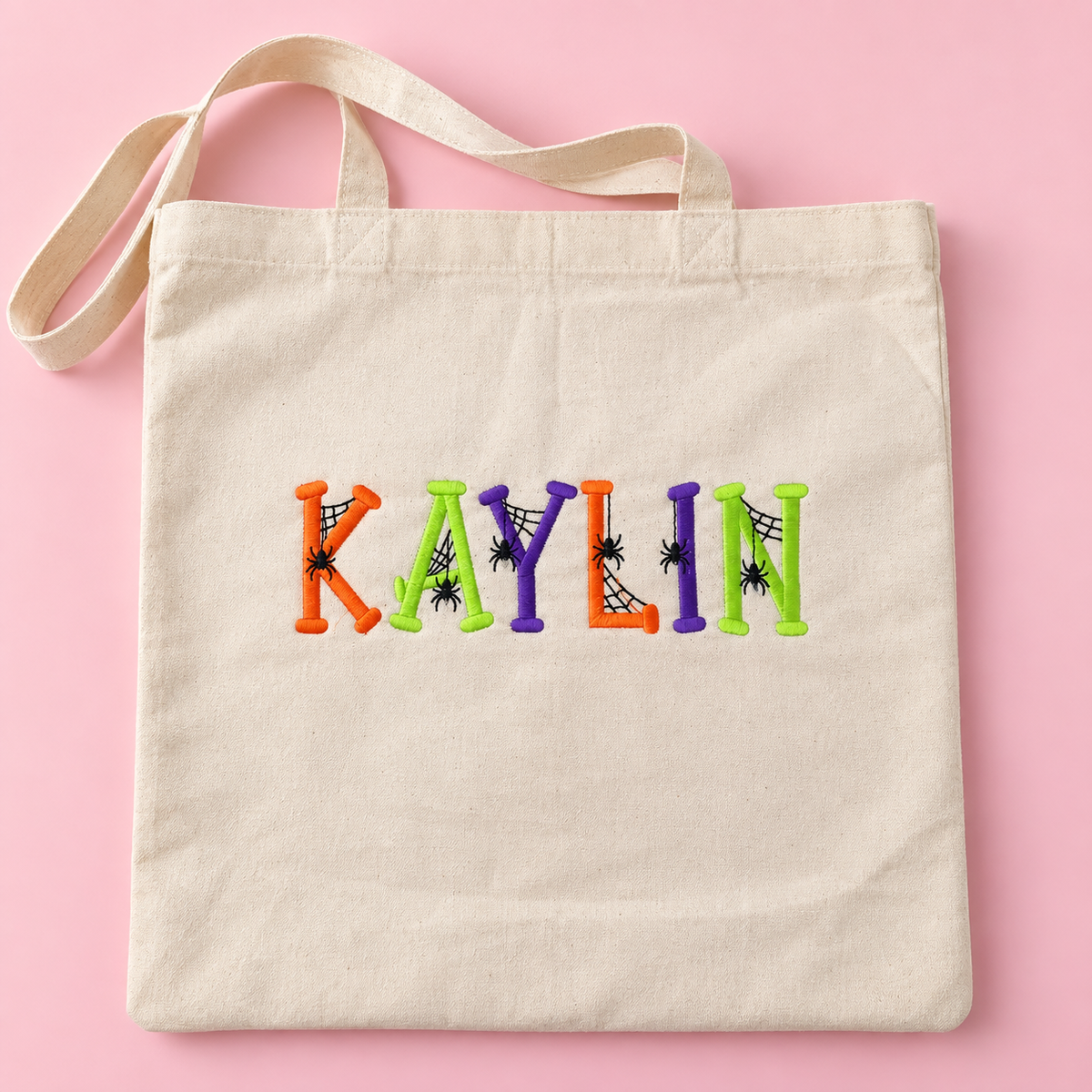Custom Embroidered Spooky Treat Bag