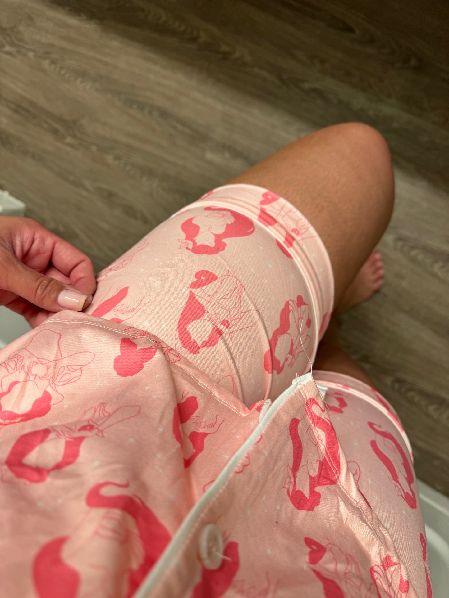 Pink Princess Pjs Adult/Toddler