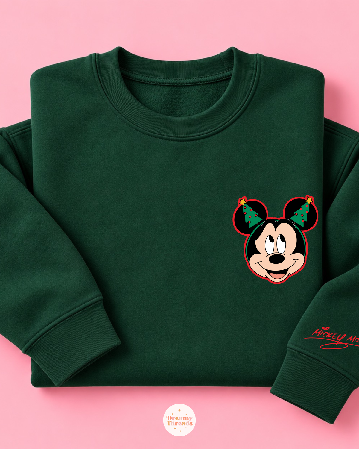 Green Very Merry Crewneck Sweatshirt