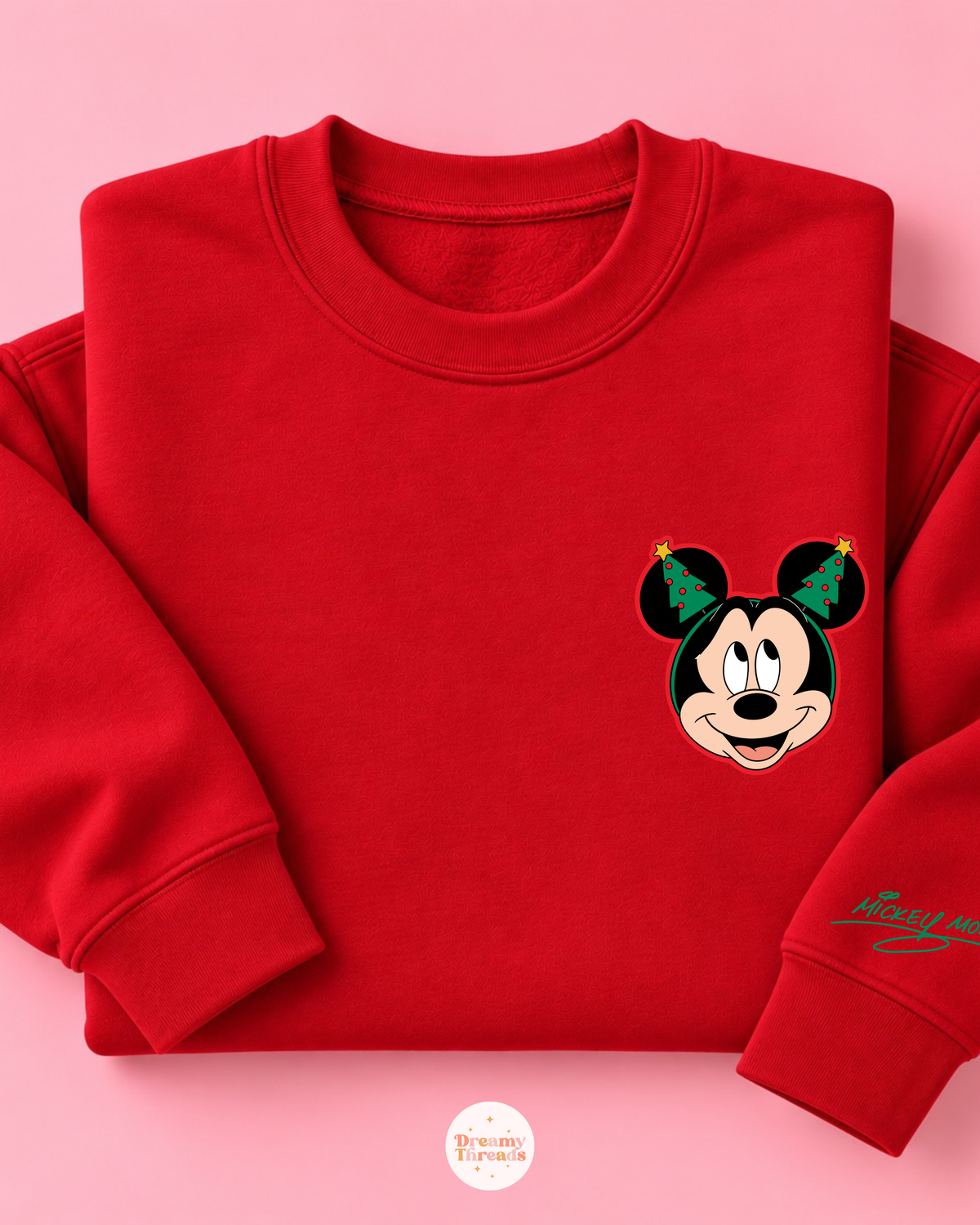 Red Very Merry Crewneck Sweatshirt