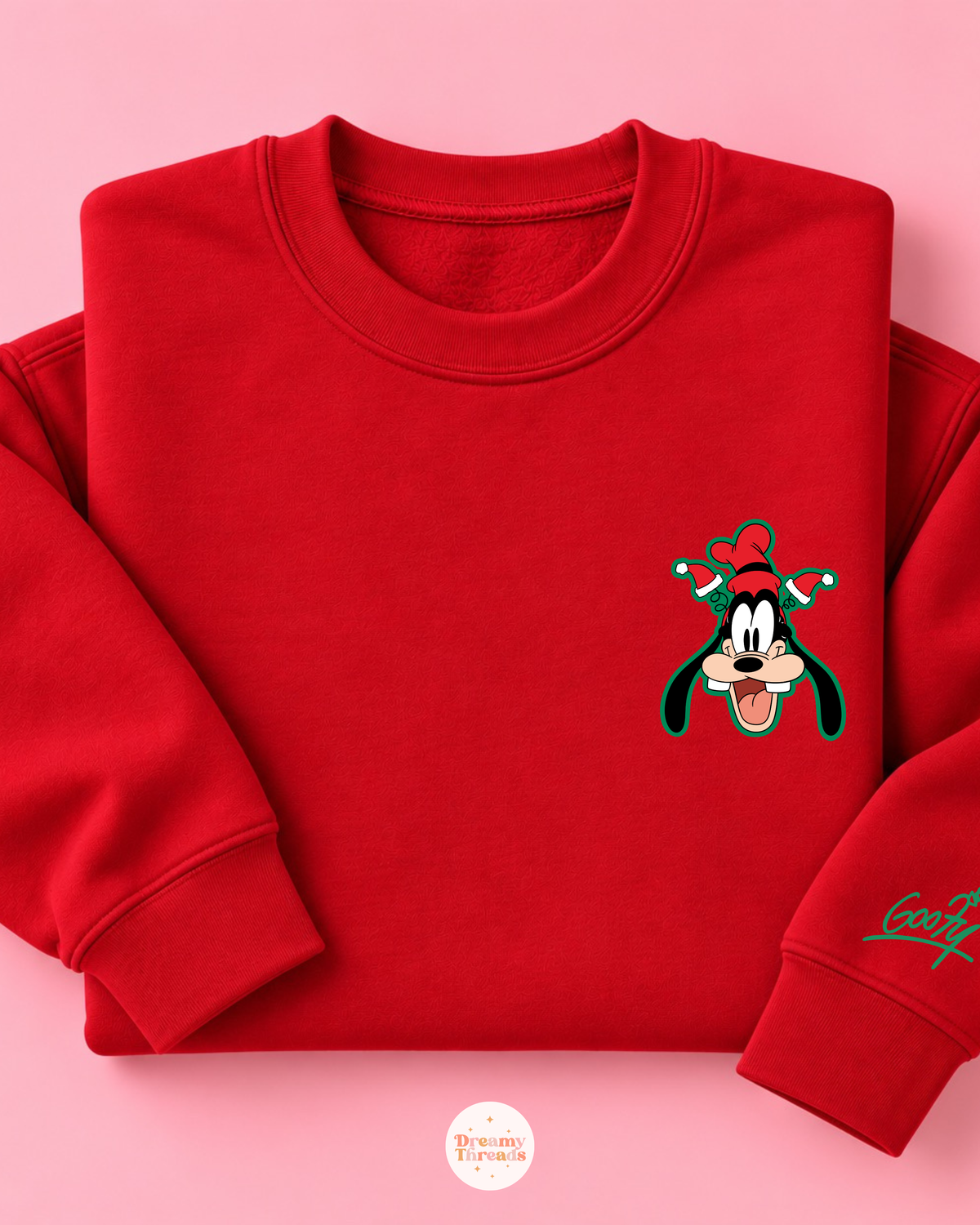 Red Very Merry Crewneck Sweatshirt