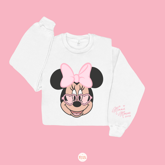 Minnie VDAY Signature Sweatshirt