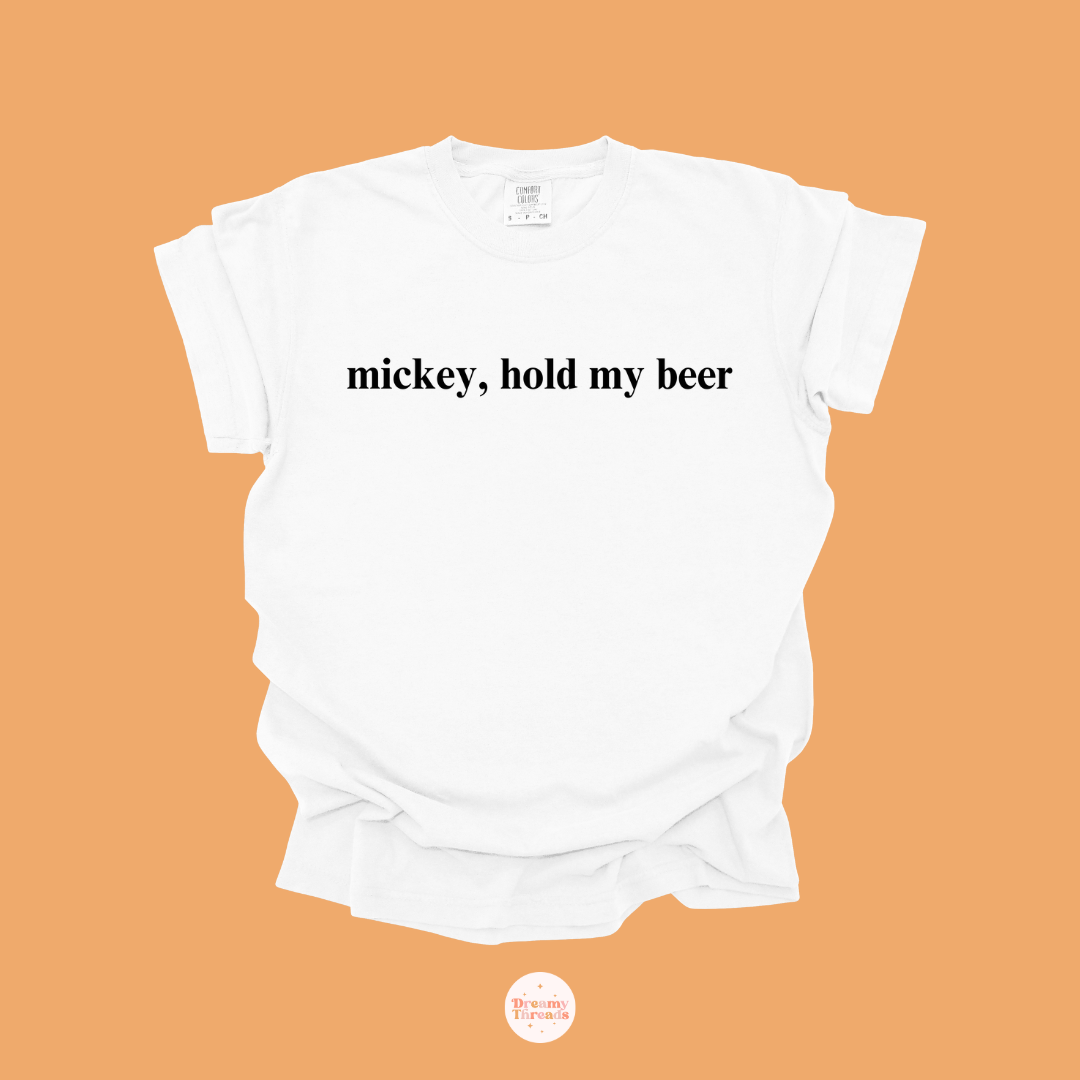 Hold My Beer Adult Shirt