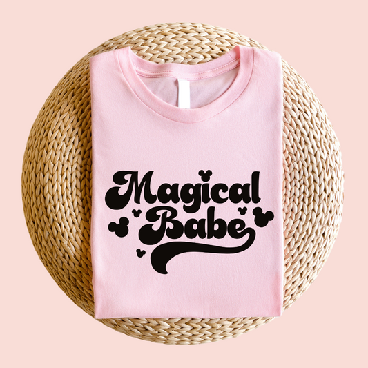 Magical Babe Black Tee/Crew