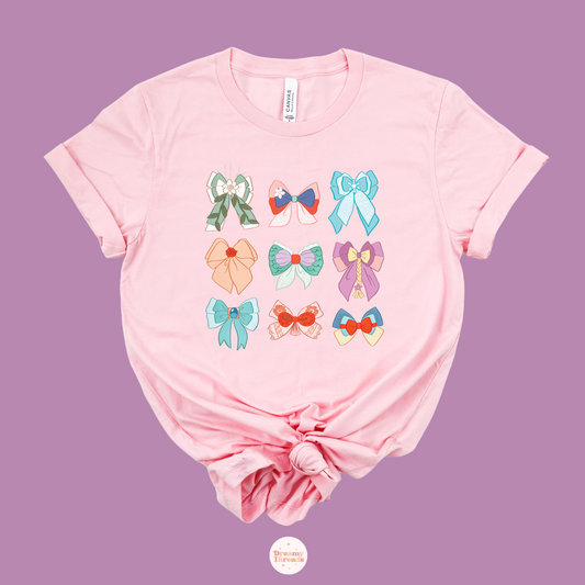 Princess Bows Tee/Crew