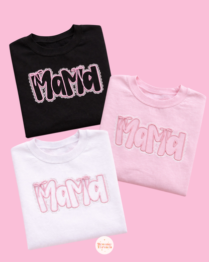 Coquette Mama Embroidered T-Shirt/Sweatshirt