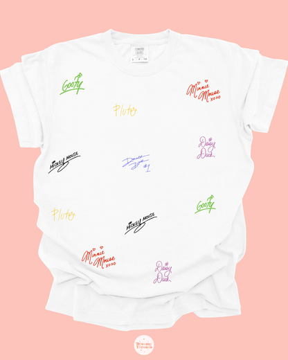 Unisex Autograph T-Shirt/Sweatshirt