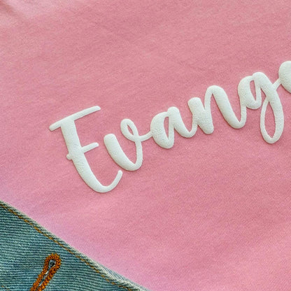 Pink Custom Name Shirt