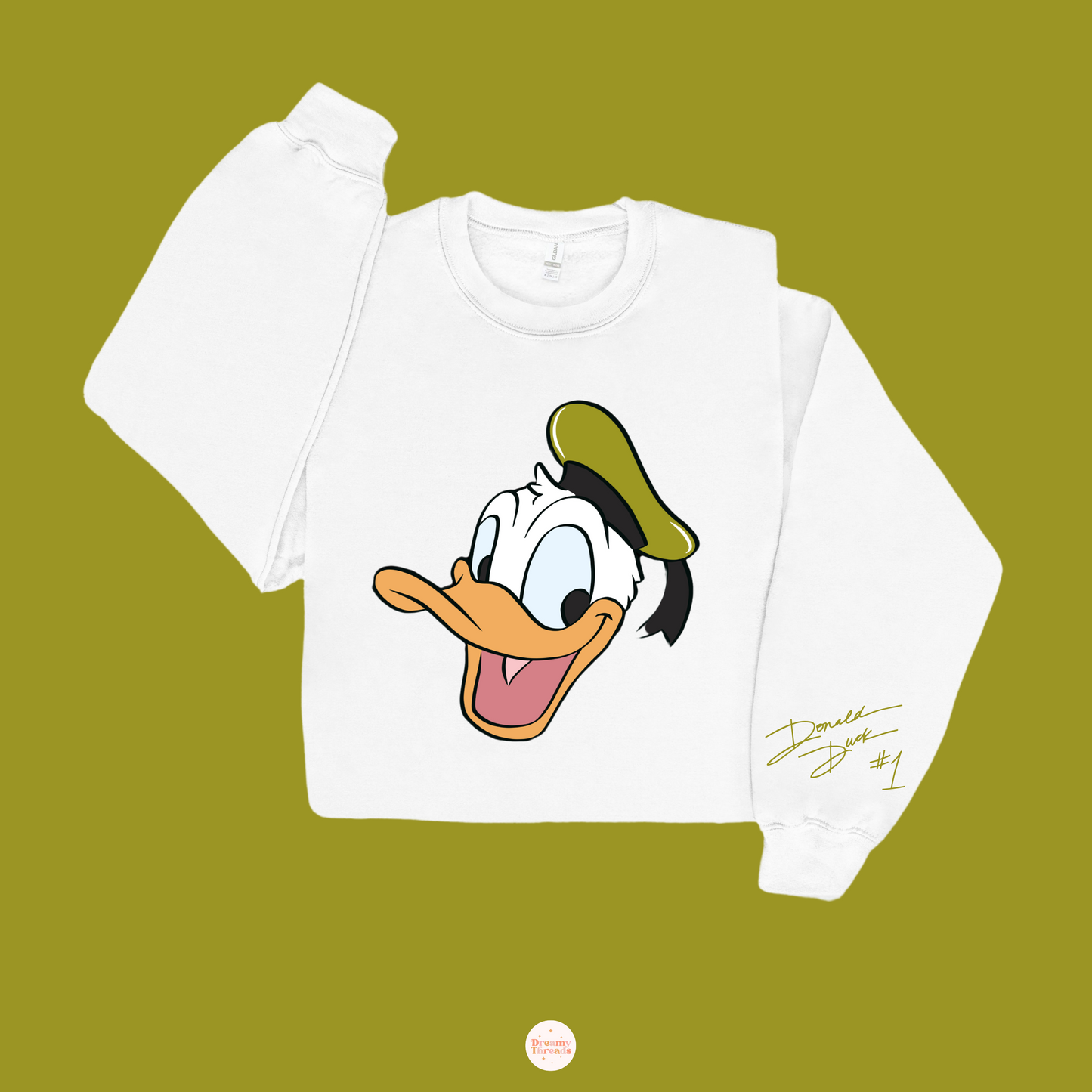 Classic Donald Signature Sweatshirt