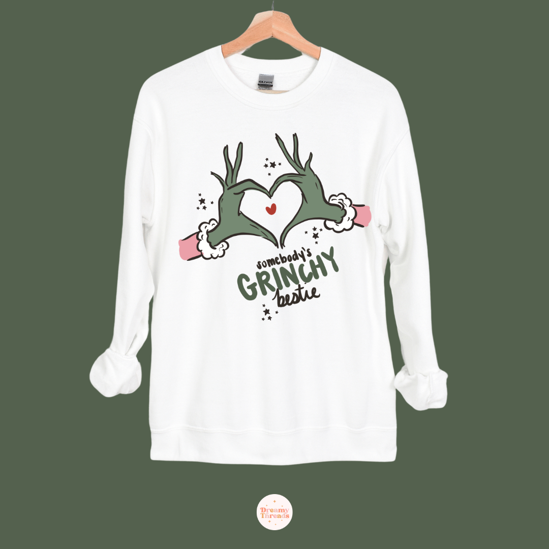 Grinchy Bestie Tee/Crew