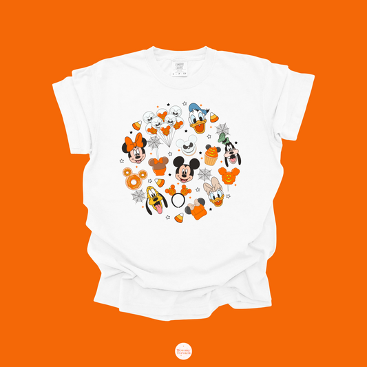 Spooky Friends Tee/Crewneck