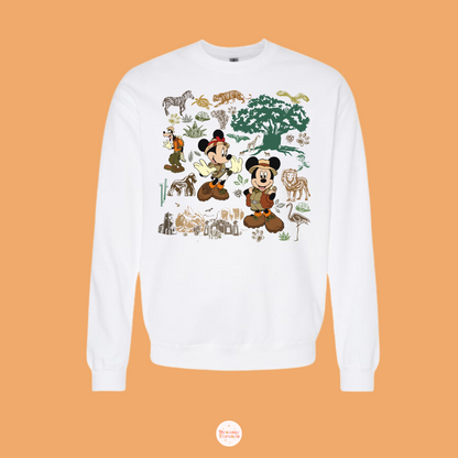 Animal Days Tee/Crew