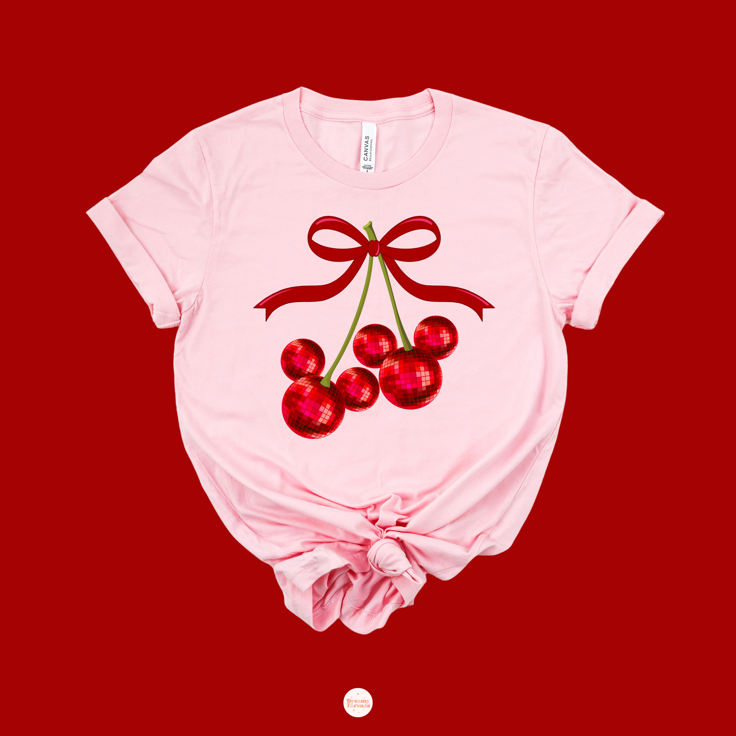 Disco Cherries Tee/Crew