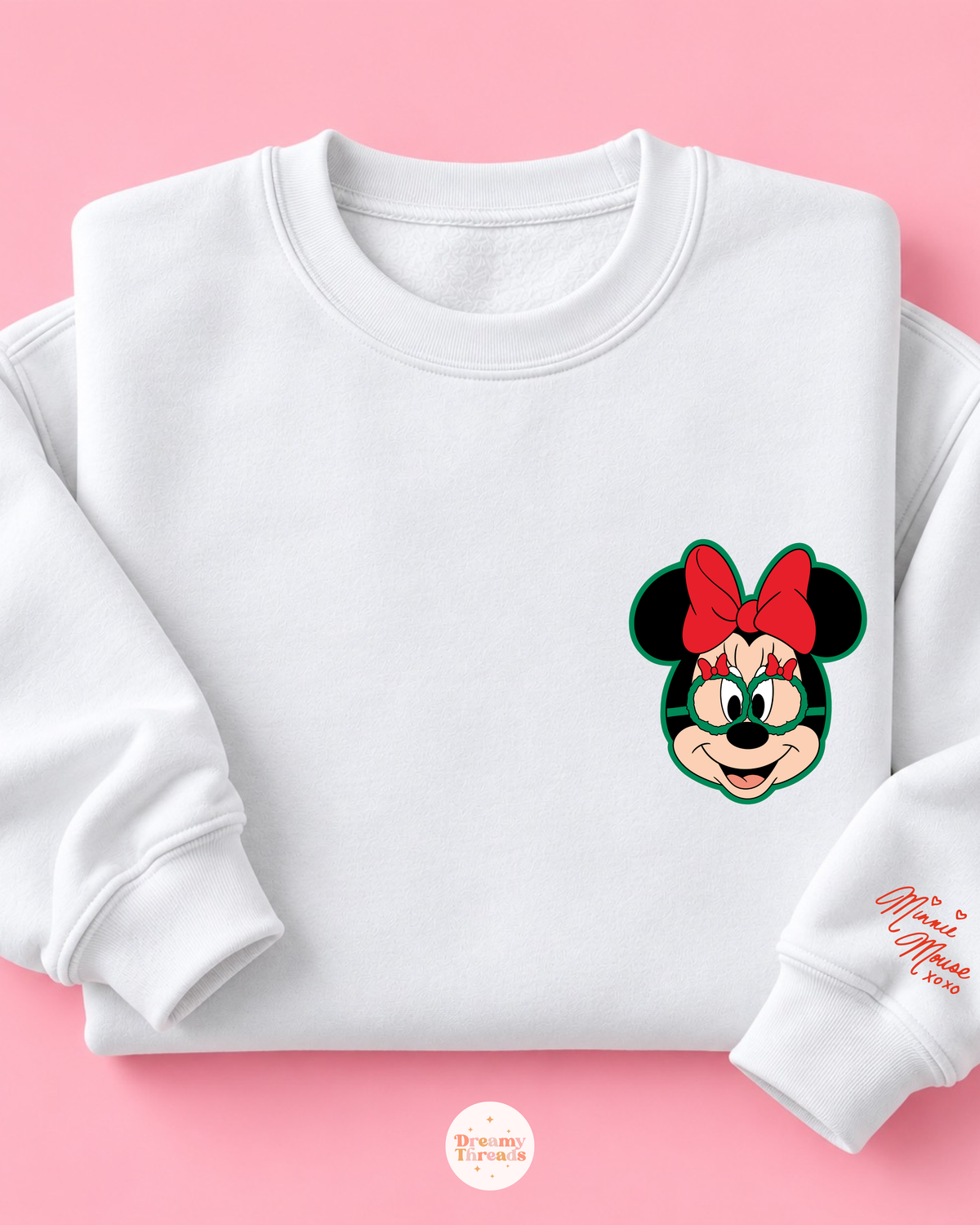 White Very Merry Crewneck Sweatshirt