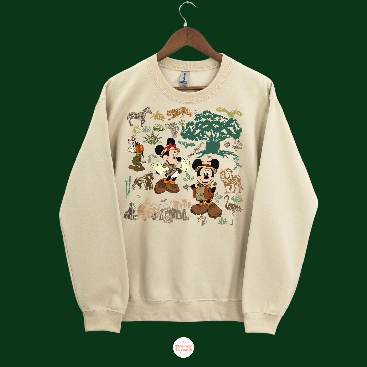 Animal Days Tee/Crew