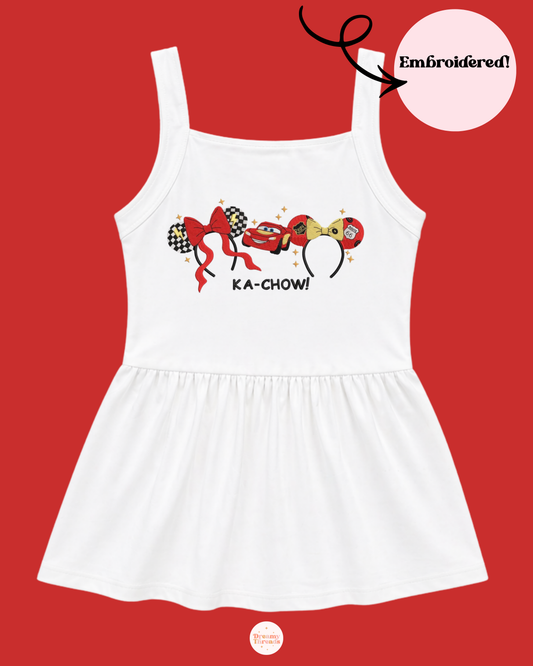 Custom Embroidered Girls Dress – Choose Your Design